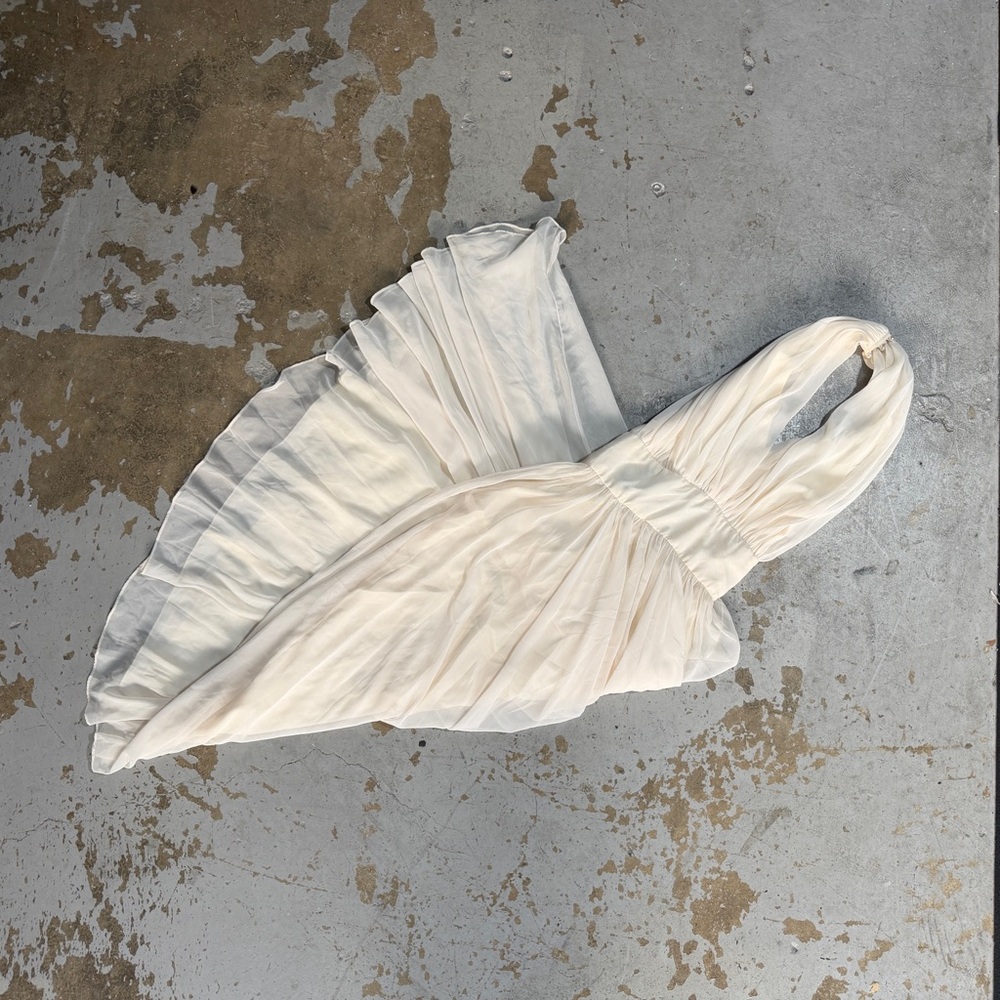 Ursula of Switzerland Cream Formal Dress